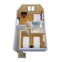 logement chalet au pied de larcluse avec vue sur la montagne (11)